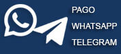 Pagar con Whatsapp y Telegram